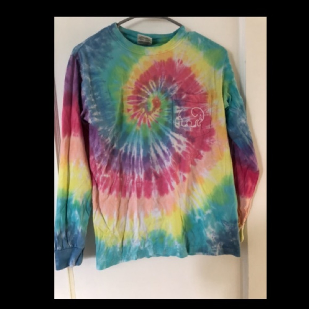 Tie-Dye Ivory Ella Longsleeve